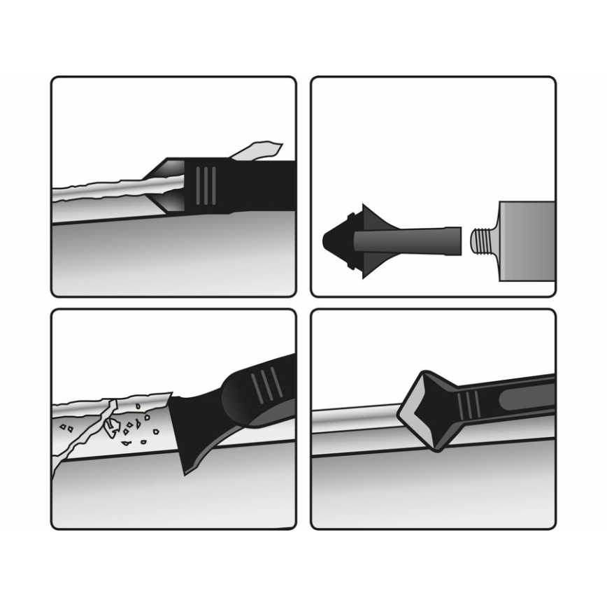 Extol - Conjunto para massa 8 pçs