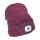Extol - Gorro com lanterna frontal recarregável por USB, bateria 300 mAh, roxo, tamanho único