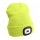 Extol - Gorro com lanterna frontal recarregável via USB 300 mAh, amarelo néon, tam. ÚNICO