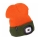 Extol - Gorro com uma lanterna de cabeça e carregador USB 300 mAh laranja neon/verde tamanho UNI