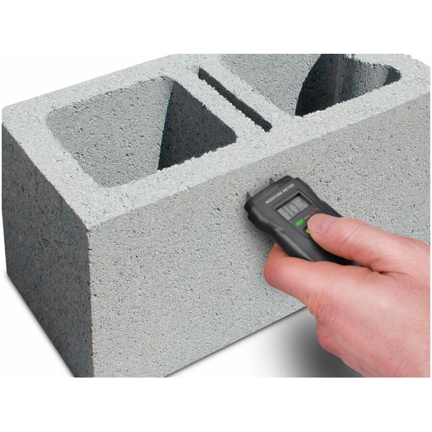 Extol - Humidímetro com ecrã LCD 4xLR44