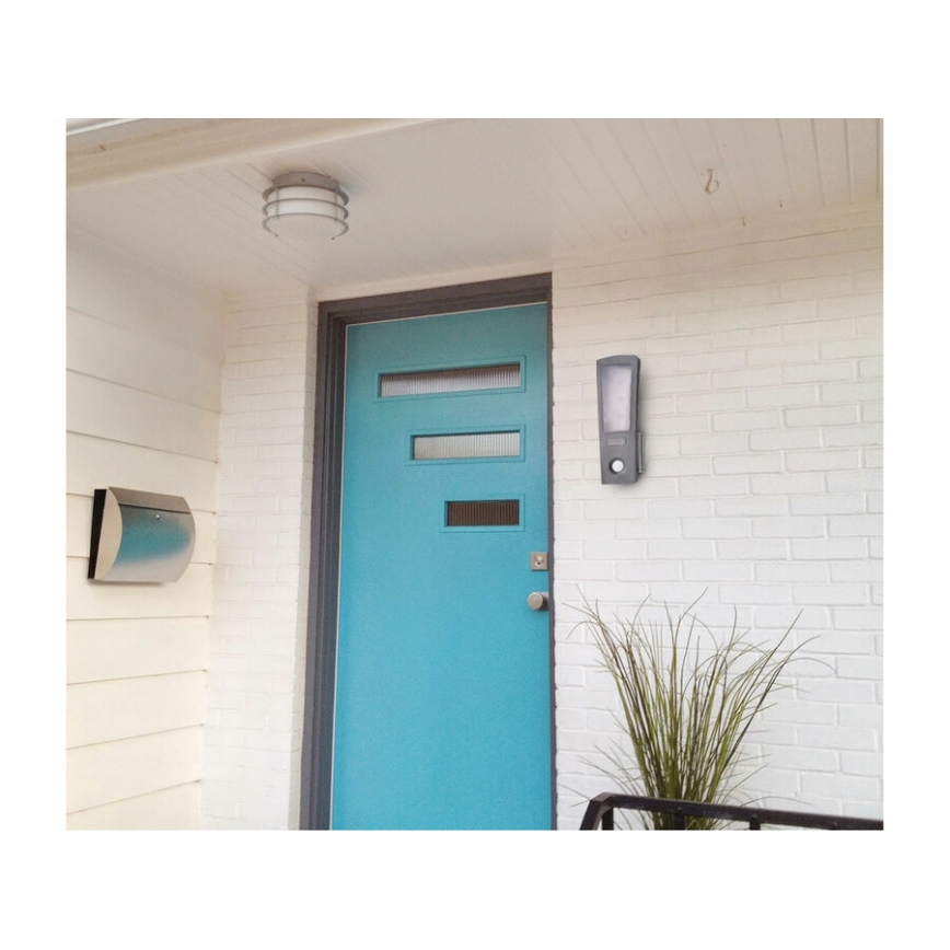 Extol - Iluminação de parede exterior LED com sensor LED/15W/230V IP65