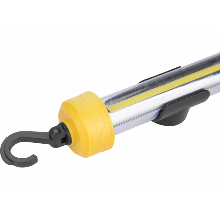 Extol - Lâmpada portátil recarregável LED/2000 mAh/3,6V preta/amarela