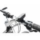 Extol - Lanterna de bicicleta recarregável com uma buzina LED/5W/1200mAh/3,7V IPX4