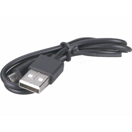 Extol - Lanterna frontal recarregável LED com sensor LED/3W/1200 mAh/3,7V laranja/preto