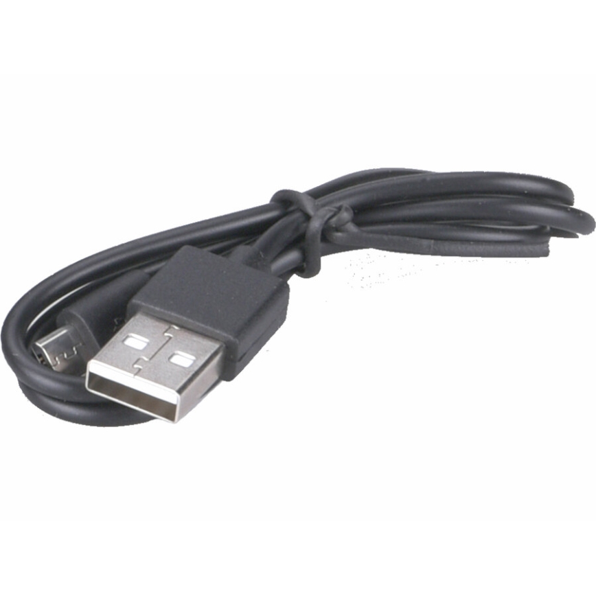 Extol - Lanterna frontal LED recarregável com sensor e luz vermelha LED/3W/1200 mAh/3,7V laranja/preto