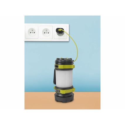 Extol - Lanterna LED regulável com powerbank LED/2600 mAh/3,7V IPX4