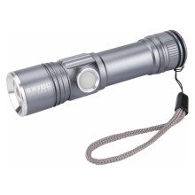 Extol - Lanterna LED LED/2000 mAh/3,7V cromado mate