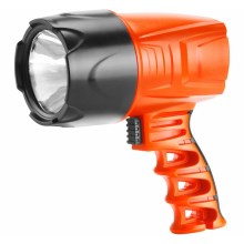 Extol - Lanterna LED LED/3W/1500 mAh/3,7V IPX4 laranja/preto