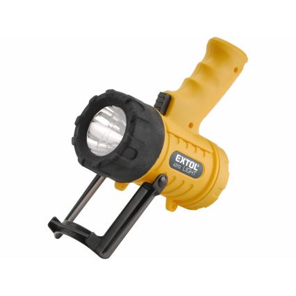 Extol - Lanterna LED LED/5W/4xAA IP67 amarelo/preto