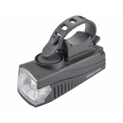 Extol - Lanterna recarregável LED com buzina para bicicleta LED/5W/1200 mAh/3,7V IPX4
