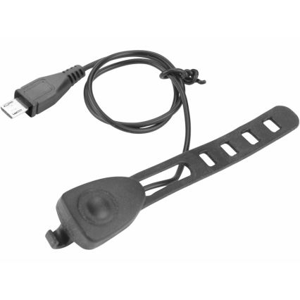 Extol - Lanterna recarregável LED com buzina para bicicleta LED/5W/1200 mAh/3,7V IPX4