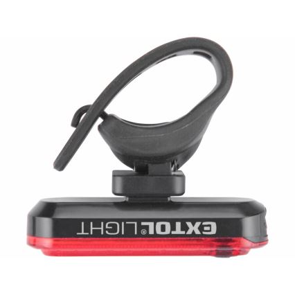 Extol - Lanterna traseira recarregável para bicicleta LED/220 mAh 3,7V IPX4