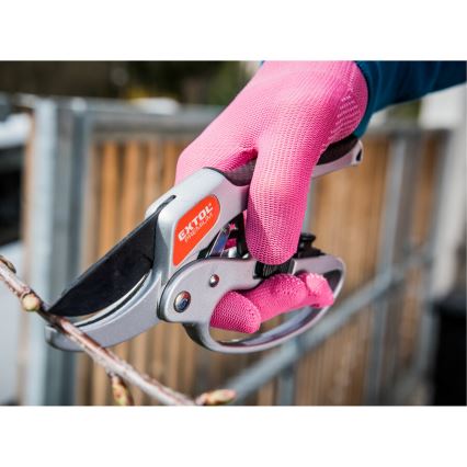 Extol - Luvas de trabalho tamanho 7 rosa