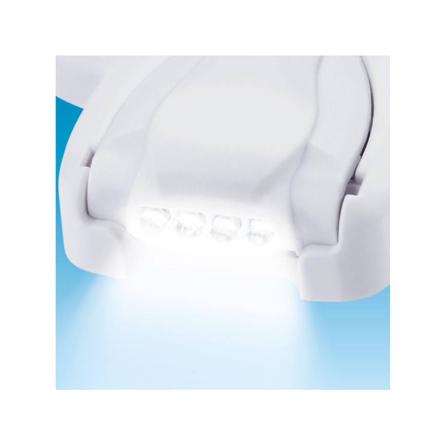 Extol - Óculos recarregáveis com lente de aumento e iluminação LED/300 mAh