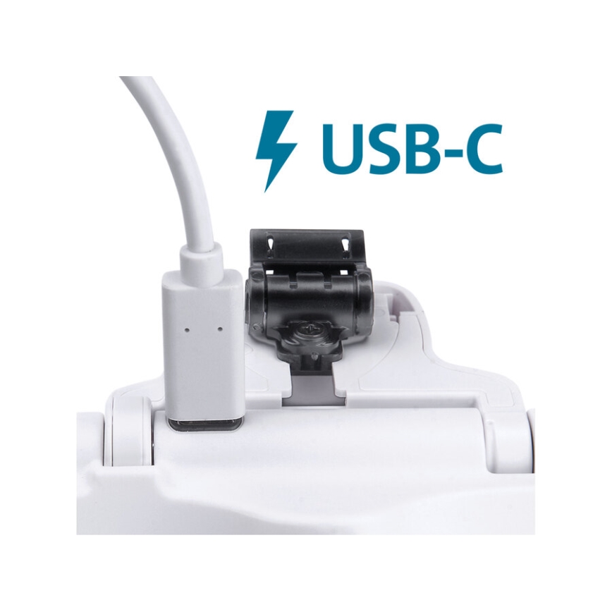 Extol - Óculos recarregáveis com lente de aumento e iluminação LED/300 mAh