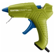Extol - Pistola de cola quente 100W/230V verde/azul