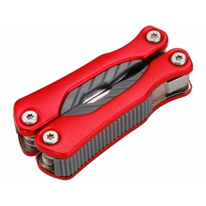 Extol Premium - Alicate de bolso multifuncional com ferramentas 9 em 1 aço inoxidável