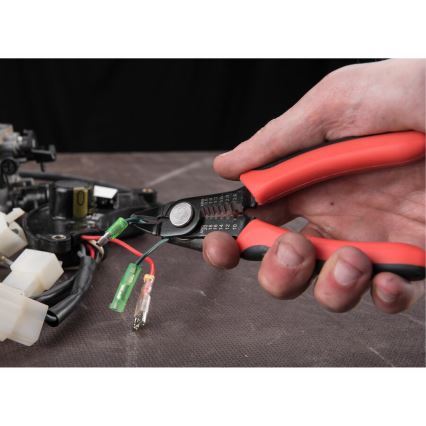 Extol Premium - Alicate de corte lateral e decapador 150 mm