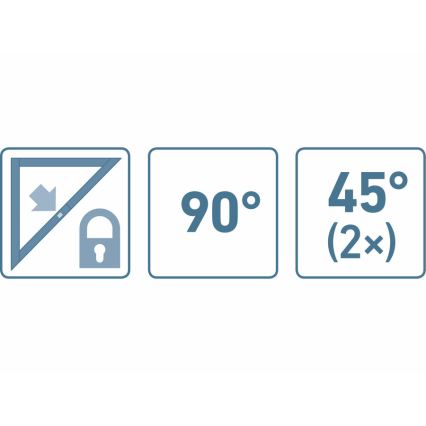Extol Premium - Ângulo de construção dobrável 600 mm