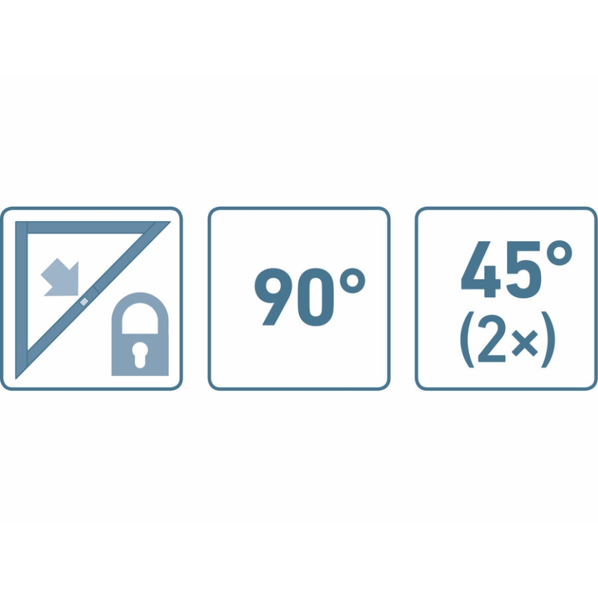 Extol Premium - Ângulo de construção dobrável 600 mm