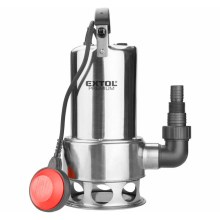 Extol Premium - Bomba submersível de lodo 1100W/230V em aço inoxidável