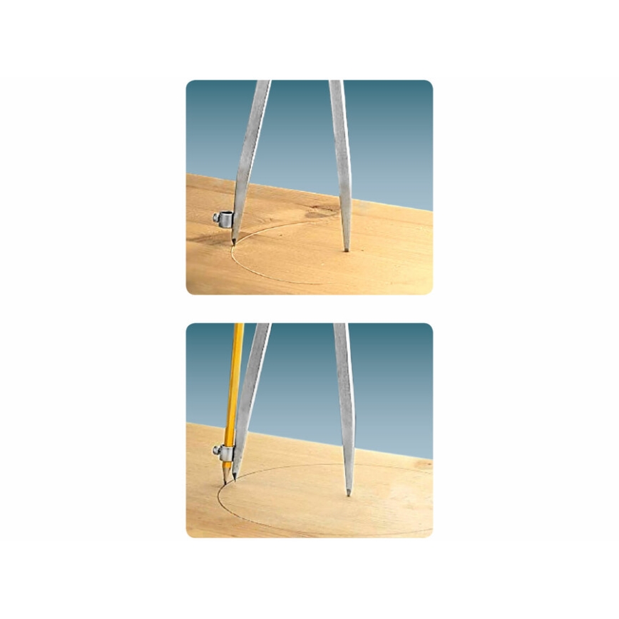 Extol Premium - Bússula para desenho/apontar 0-280 mm