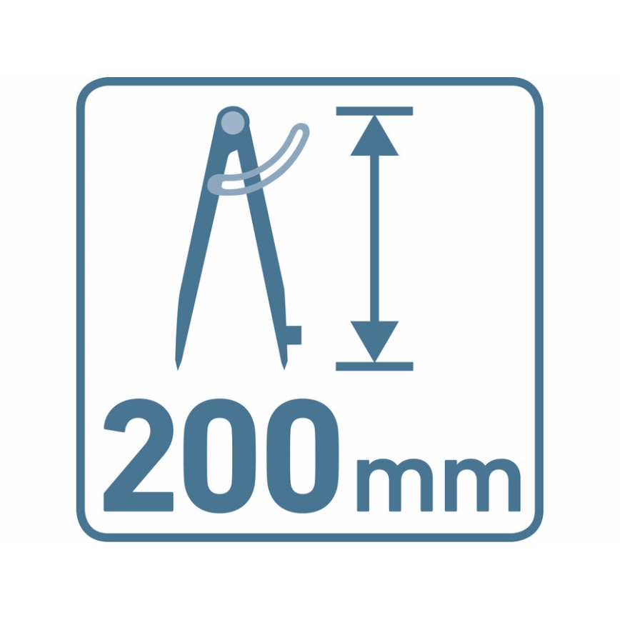 Extol Premium - Bússula para desenho/apontar 0-280 mm