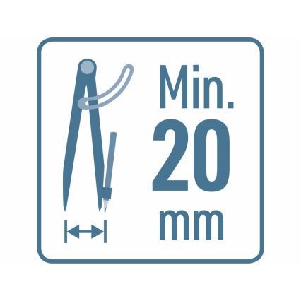 Extol Premium - Bússula para desenho/apontar 0-280 mm