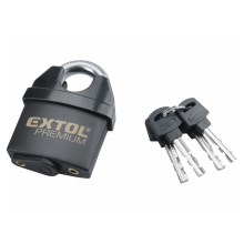 Extol Premium - Cadeado impermeável 60 mm preto