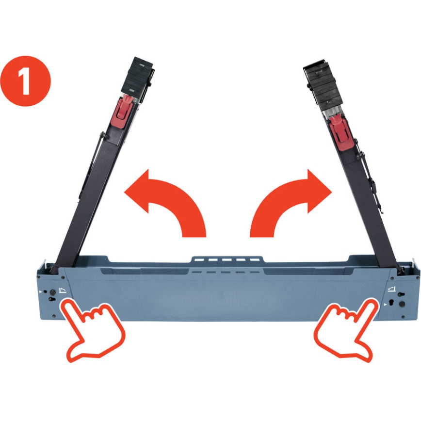 Extol Premium - Cavalete de obra dobrável