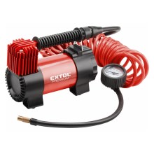 Extol Premium - Compressor automóvel 12V com saco e acessórios