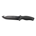 Extol Premium - Faca de caça preto/aço inoxidável 15 cm