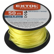 Extol Premium - Fio de construção 1,7mm x 50m amarelo