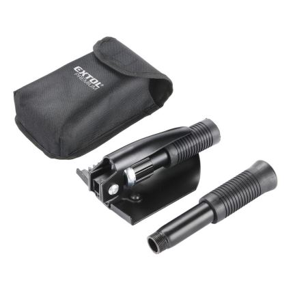 Extol Premium - Pá pequena dobrável com enxada 40 cm