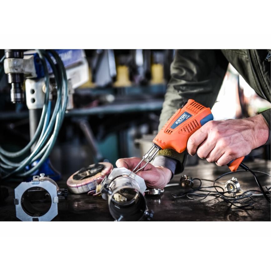 Extol Premium - Pistola de soldadura com regulação de temperatura 200W/230V