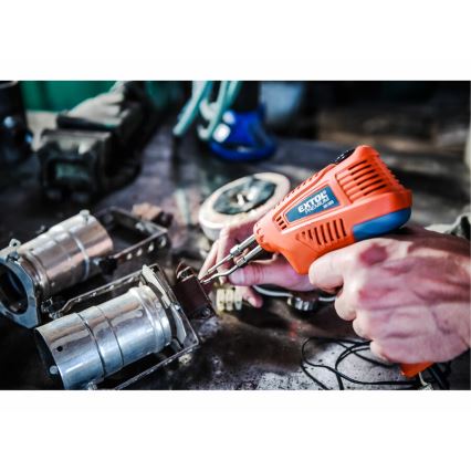 Extol Premium - Pistola de soldadura com regulação de temperatura 200W/230V