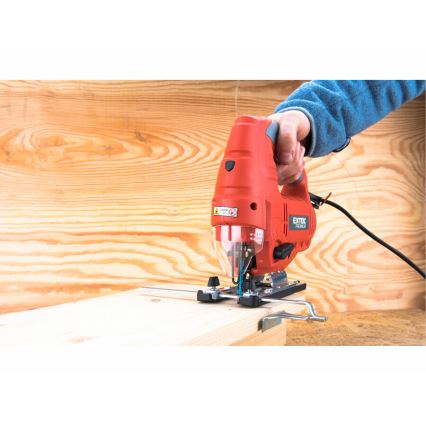 Extol Premium - Serrote de recortes com um laser e iluminação LED 800W/230V