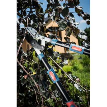 Extol Premium - Tesoura de bigorna de transmissão telescópica para ramos 670-940 mm