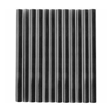 Extol - Regargas para pistola de cola quente d. 7,2 mm preto 12 pcs