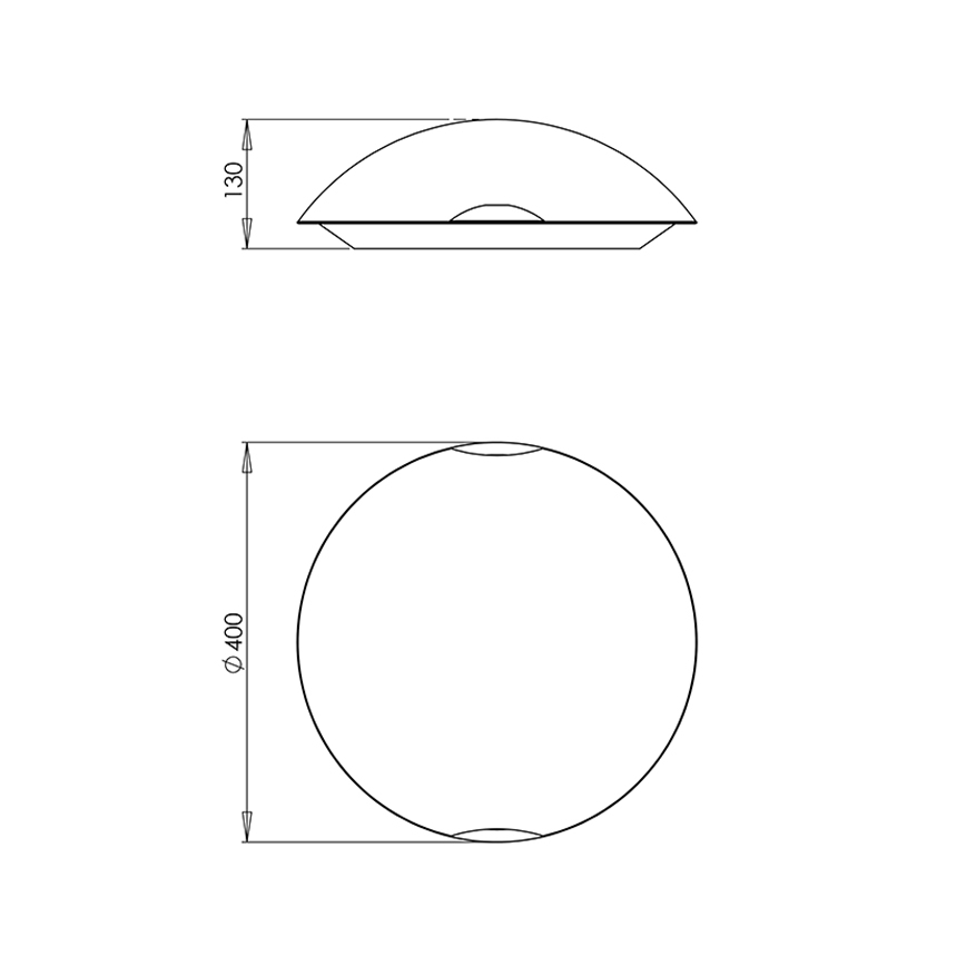 Fabas 3061/65/102 - Luz de teto KENT 2xE27/60W/230V