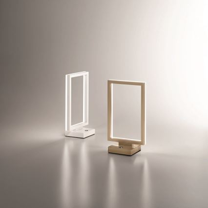 Fabas Luce 3394-30-225 - Candeeiro de mesa LED com regulação BARD LED/15W/230V dourada