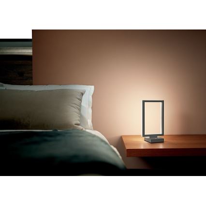 Fabas Luce 3394-30-282 - Candeeiro de mesa LED com regulação BARD LED/15W/230V antracite