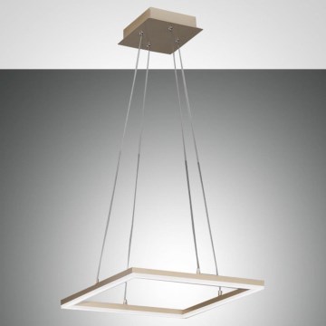 Fabas Luce 3394-40-225 - Candelabro suspenso LED com regulação BARD LED/39W/230V dourada