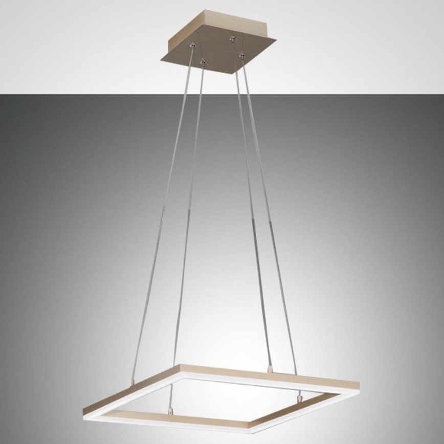 Fabas Luce 3394-40-225 - Candelabro suspenso LED com regulação BARD LED/39W/230V dourada