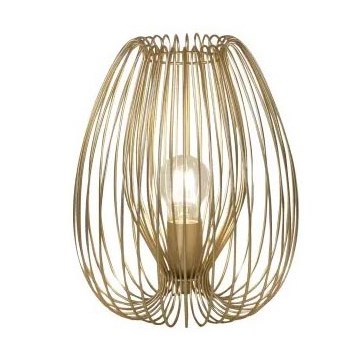 Fabas Luce 3677-34-225 - Candeeiro de mesa CAMP 1xE27/40W/230V dourado