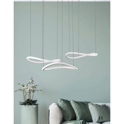 Fabas Luce 3711-47-102 - Candeeiro suspenso LED TIRRENO LED/50W/230V