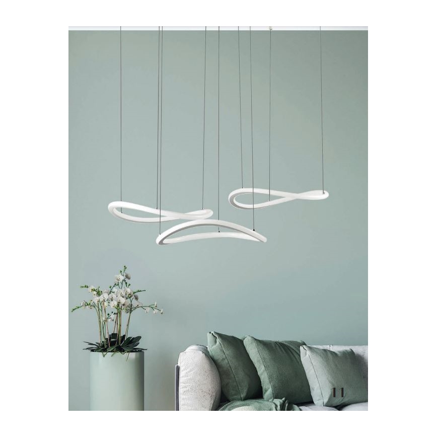 Fabas Luce 3711-47-102 - Candeeiro suspenso LED TIRRENO LED/50W/230V