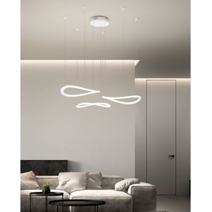 Fabas Luce 3711-47-102 - Candeeiro suspenso LED TIRRENO LED/50W/230V