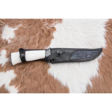 Faca de Damasco exclusiva 15 cm presa de mamute